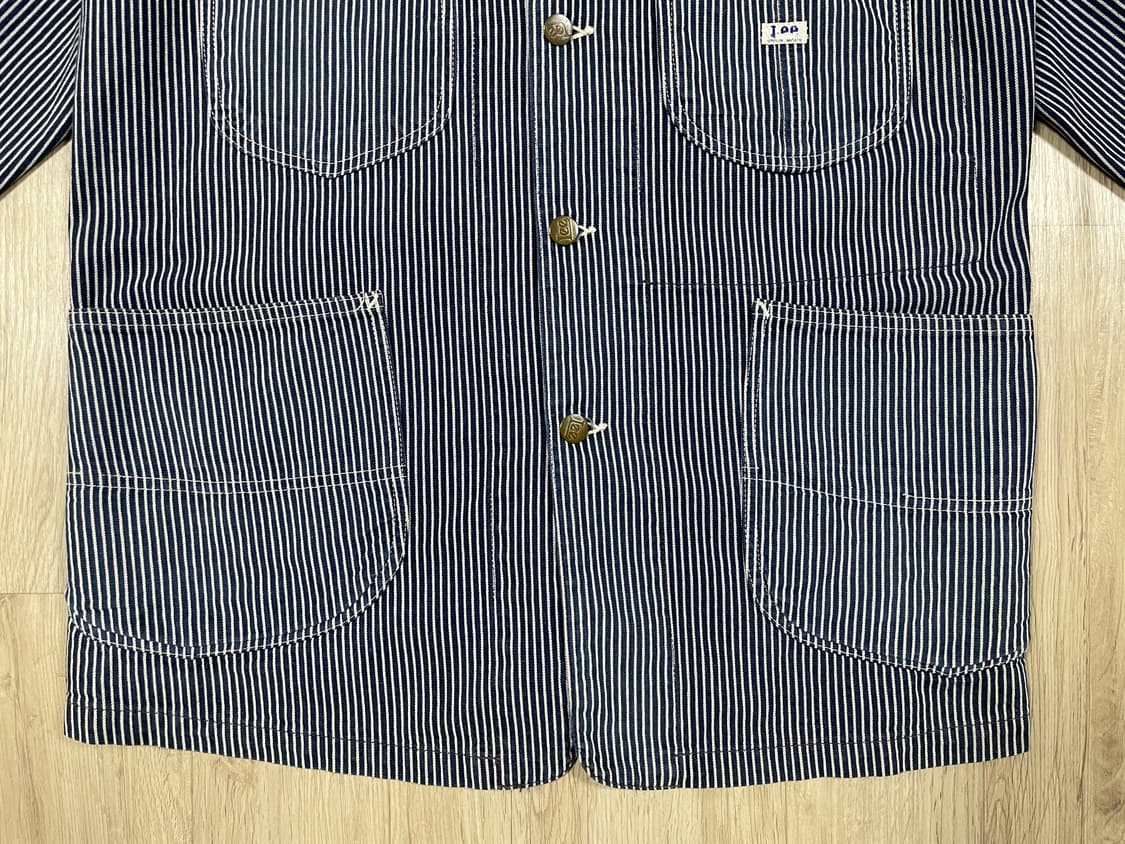 100) RRL동일모델 40's 복각 Lee 재팬 91-J 히코리 커버올 상품이미지7