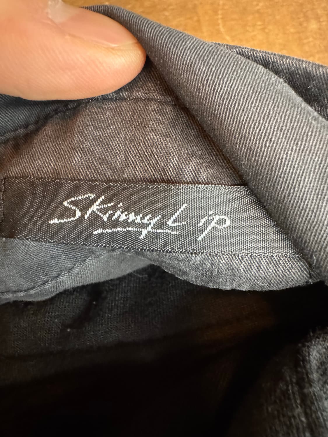 SKINNY LIP 빈티지 레이어드 후드자켓 상품이미지4