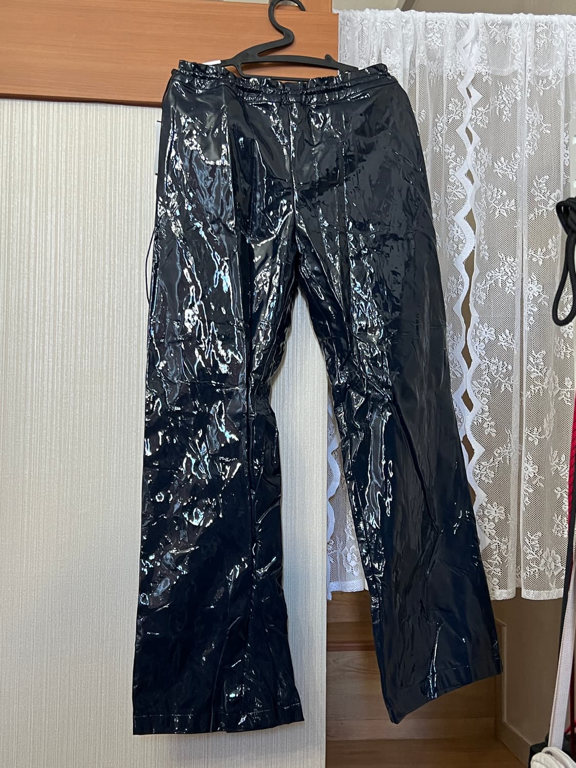 할로미늄 레자. 비닐 팬츠 상품이미지4