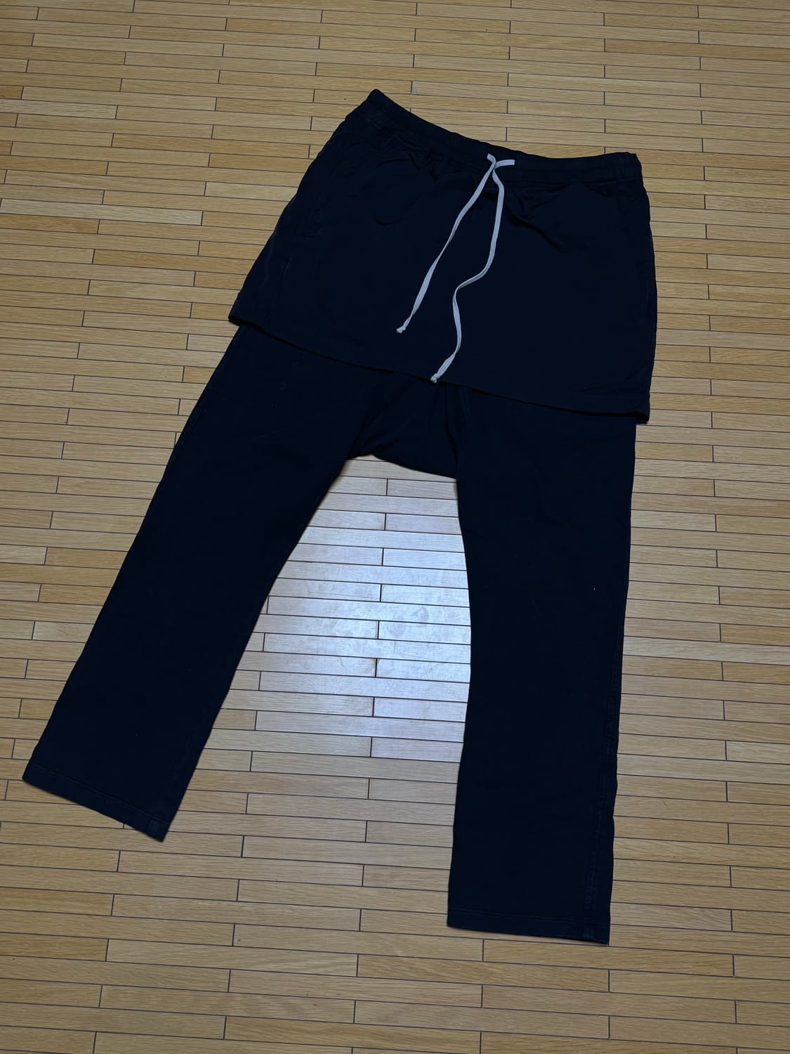 릭오웬스 스커트 배기 팬츠 상품이미지1