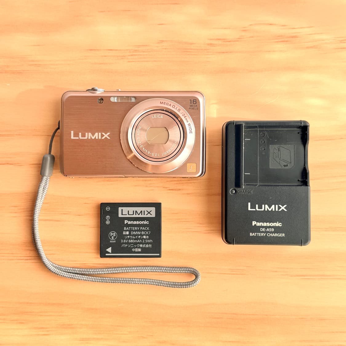 파나소닉 루믹스 DMC- FH8 핑크골드 빈티지 디카 LUMIX 상품이미지8