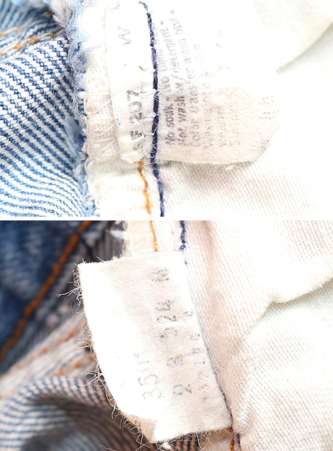 
미국산80s levis 3 501-0117 셀비지 빈티지 빅사이즈 상품이미지10
