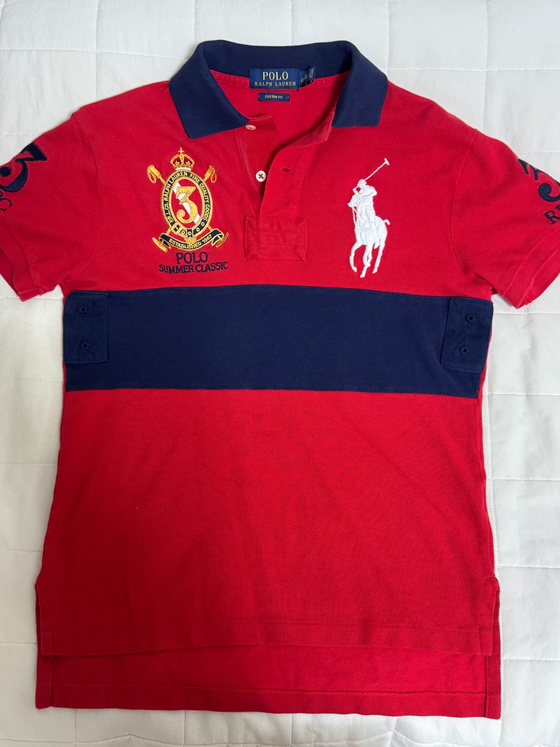 빅포니 카라 반팔티 xs 상품이미지1