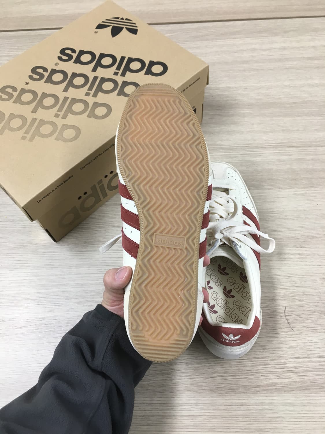 Adidas japan cream white 아디다스 제팬 상품이미지5