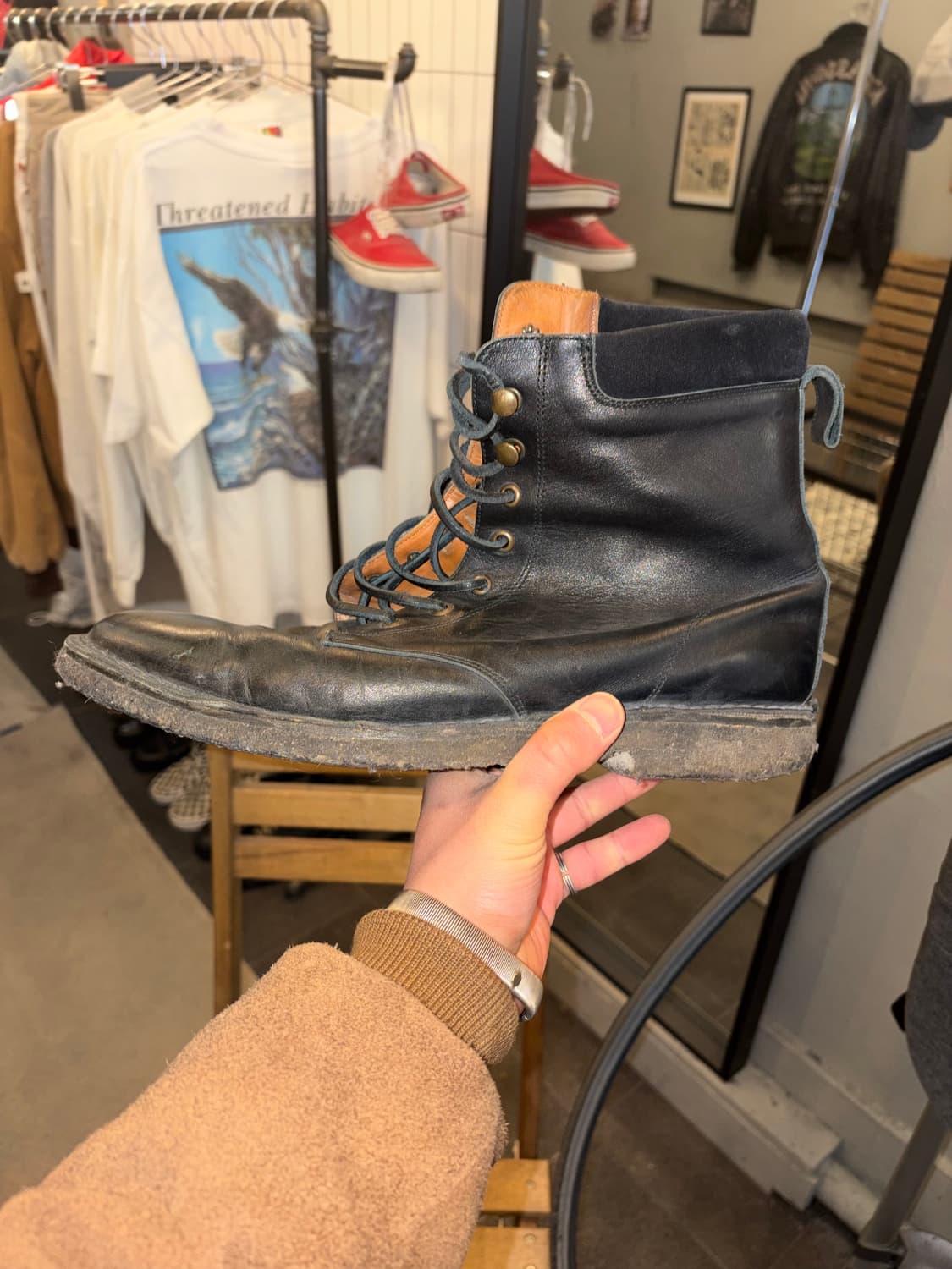 90-00’s Polo Ralph Lauren ranger boots 상품이미지8