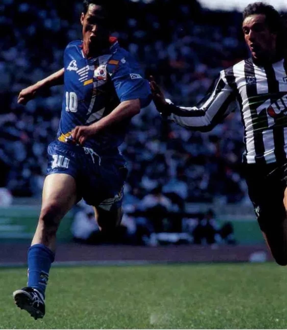 95/96 대한민국 축구 복원유니폼 (황선홍 마킹) 상품이미지5