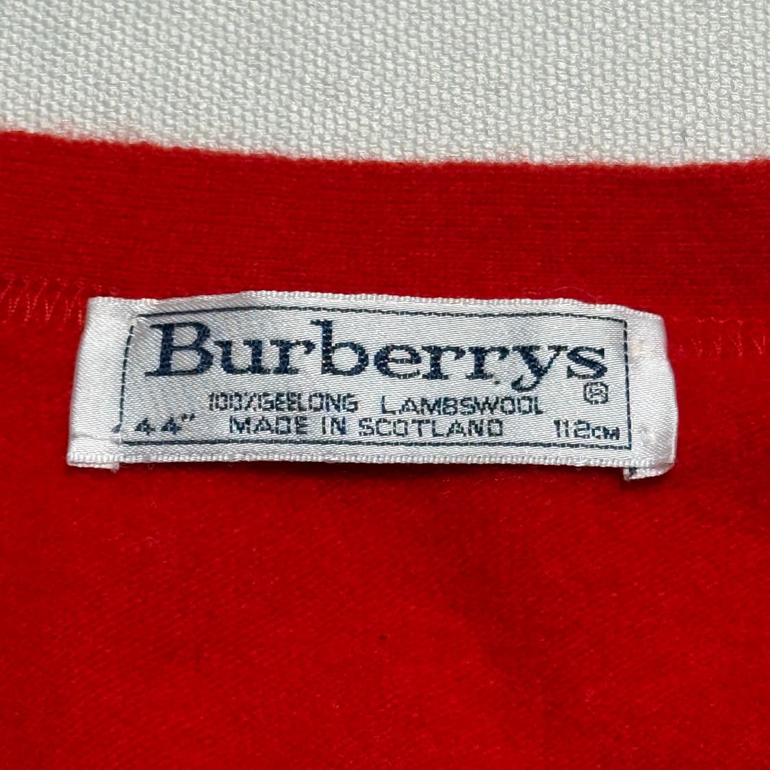 44 버버리 크레프트 로고 울 가디건 상품이미지4