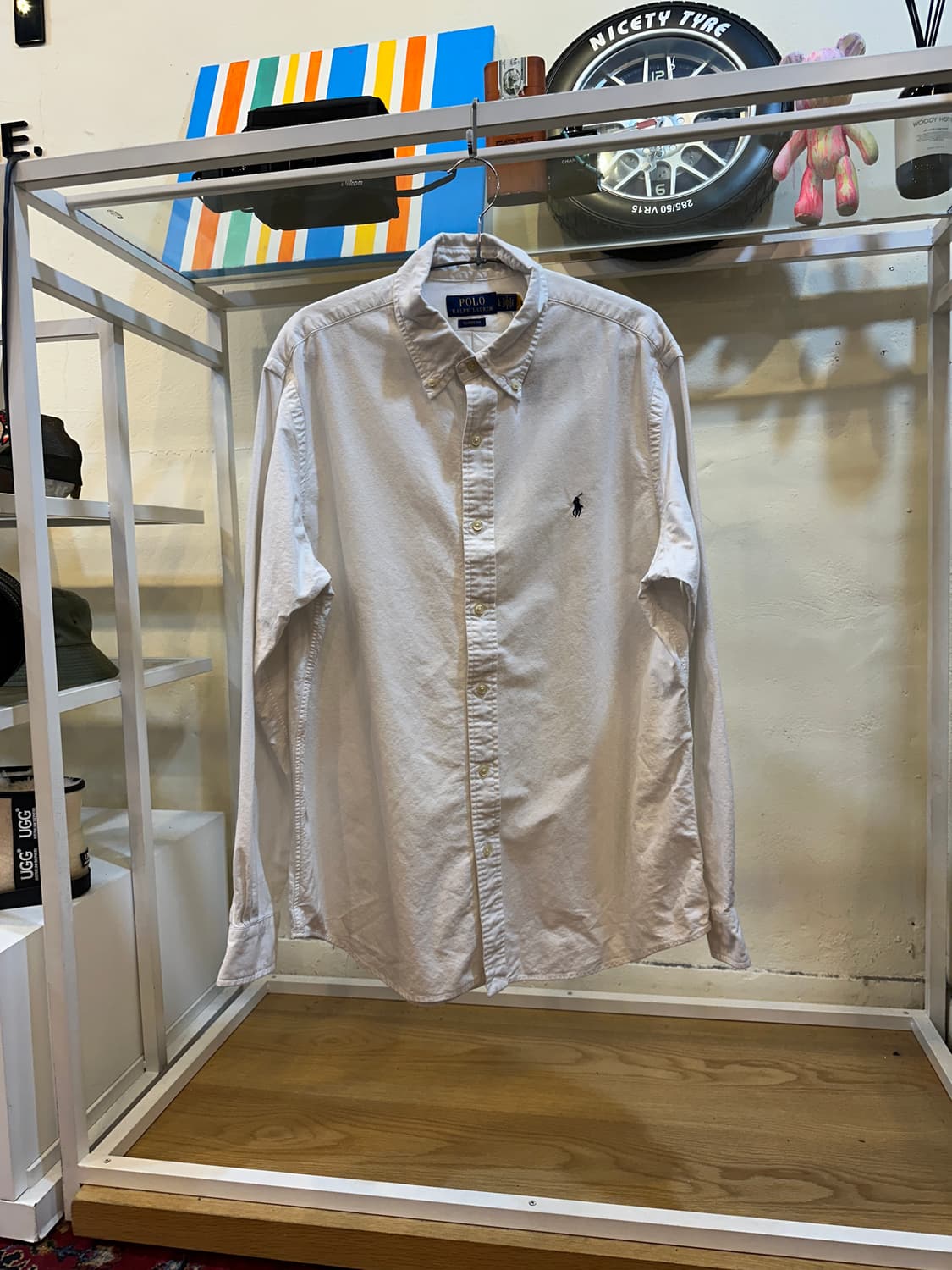 폴로 랄프로렌 옥스포드 셔츠 화이트 L 상품이미지1