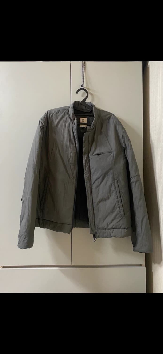 폴리테루 패디드 점퍼 그레이 2 사이즈 상품이미지1