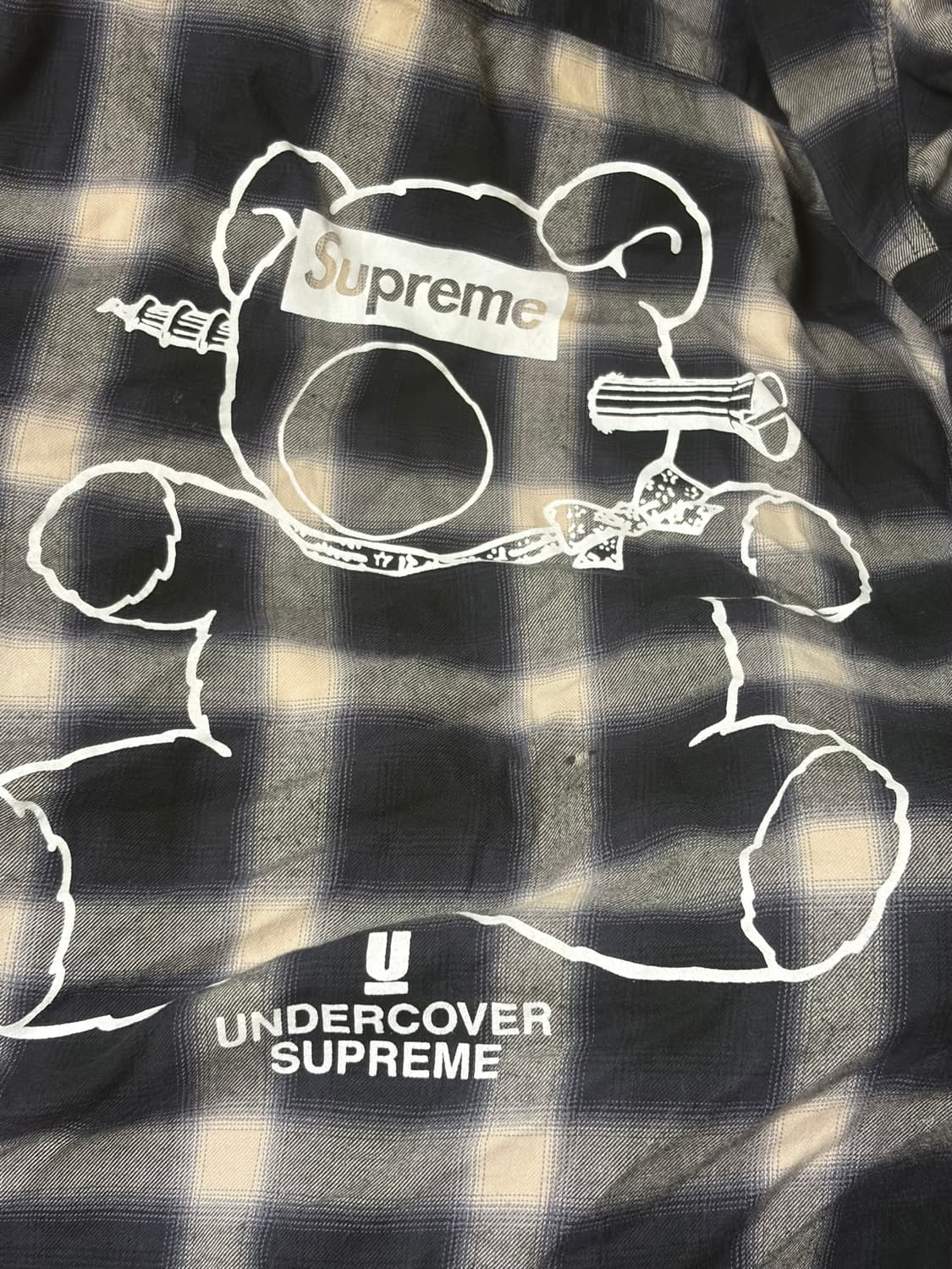 Supreme/UNDERCOVER Hooded Flannel Shirt 상품이미지5