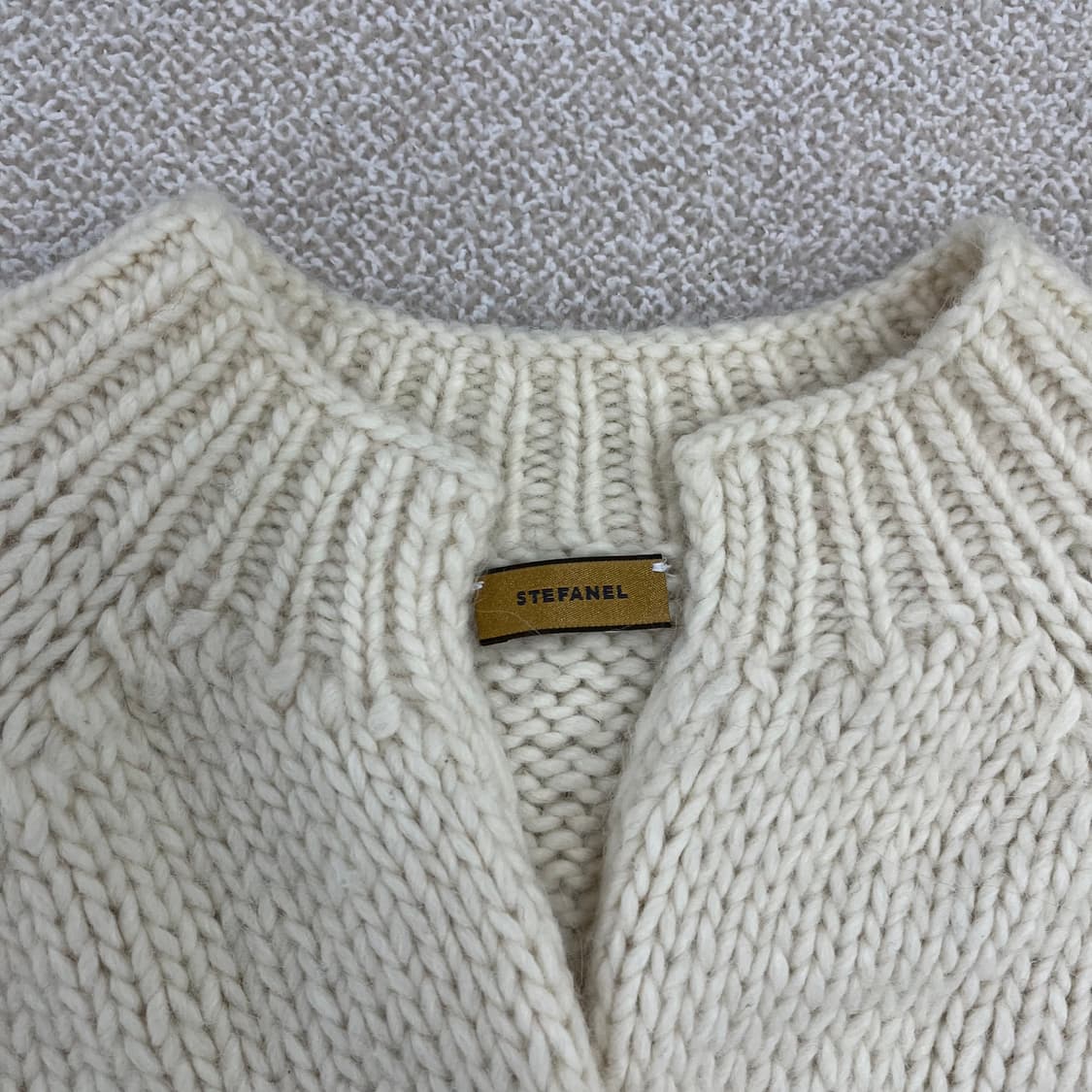 실측확인 스테파넬 니트 가디건 0220M 상품이미지2