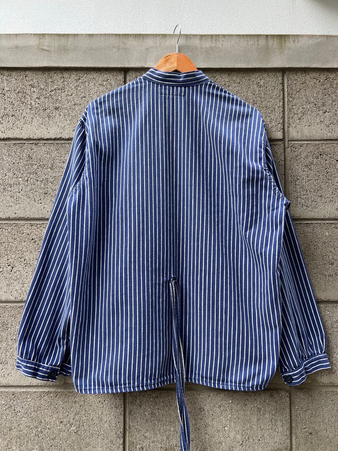 OLD EURO SPECIAL HICKORY 피셔맨셔츠 프렌치워크자켓 상품이미지8