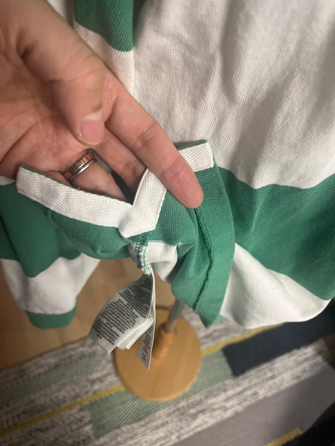 랄프로렌 나그랑 후디드 럭비티 L 상품이미지9