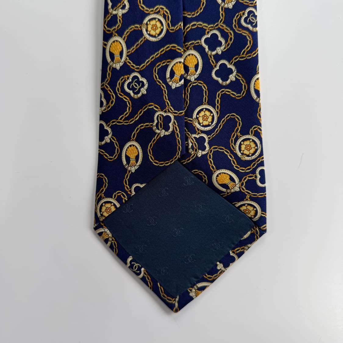 샤넬(CHANEL)모노그램 명품 정품 넥타이 상품이미지7