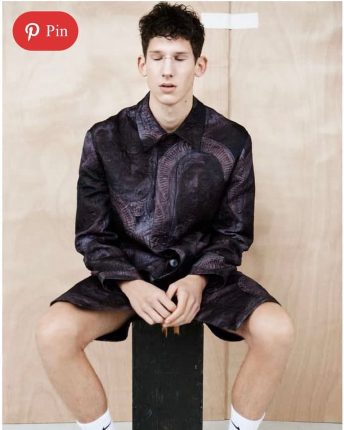 (유일매물) 지방시 13ss 리카르도 티시 마돈나 자카드 실크 자켓 상품이미지6