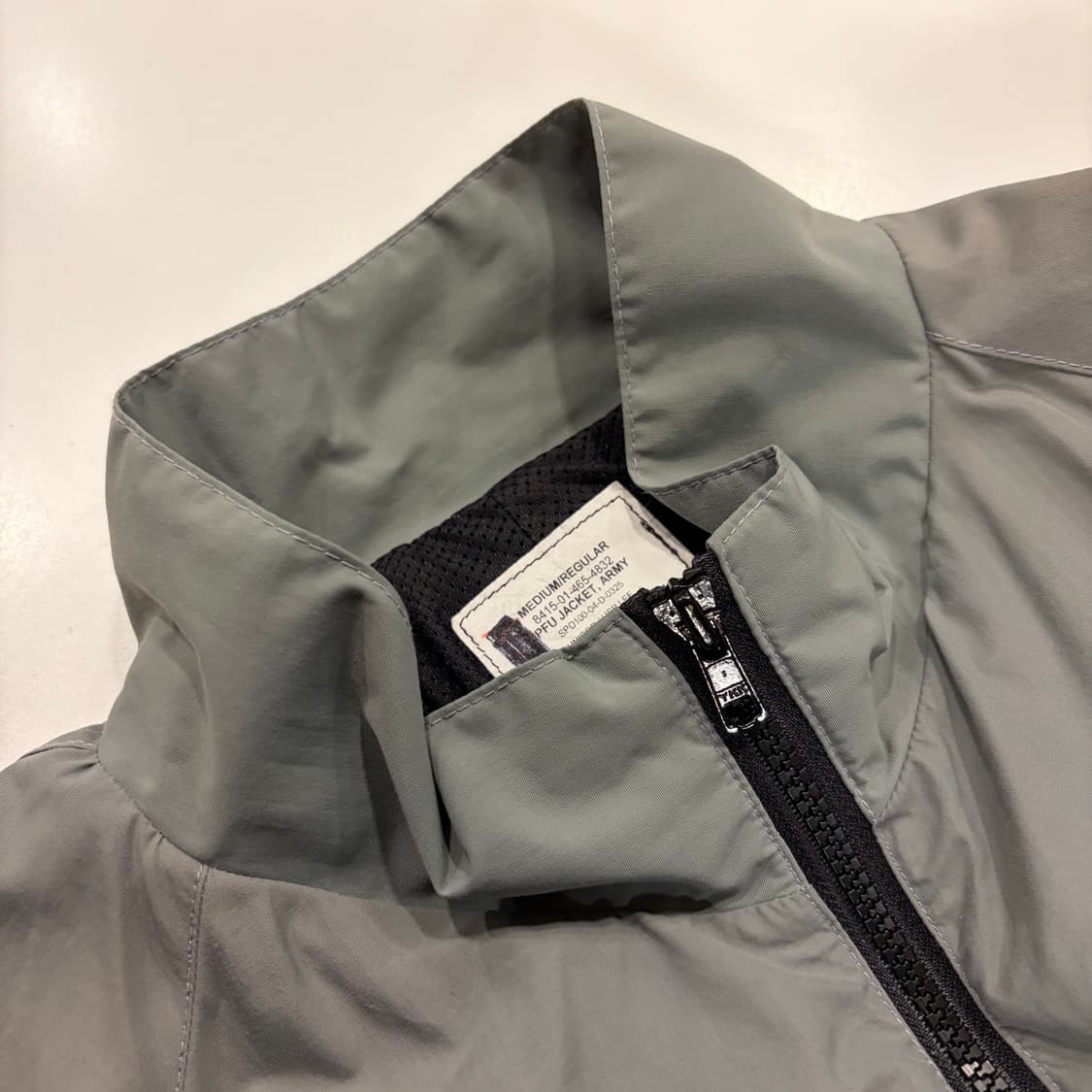 [M] 미군 Army IPFU 바람막이 자켓 그레이 B954 상품이미지5