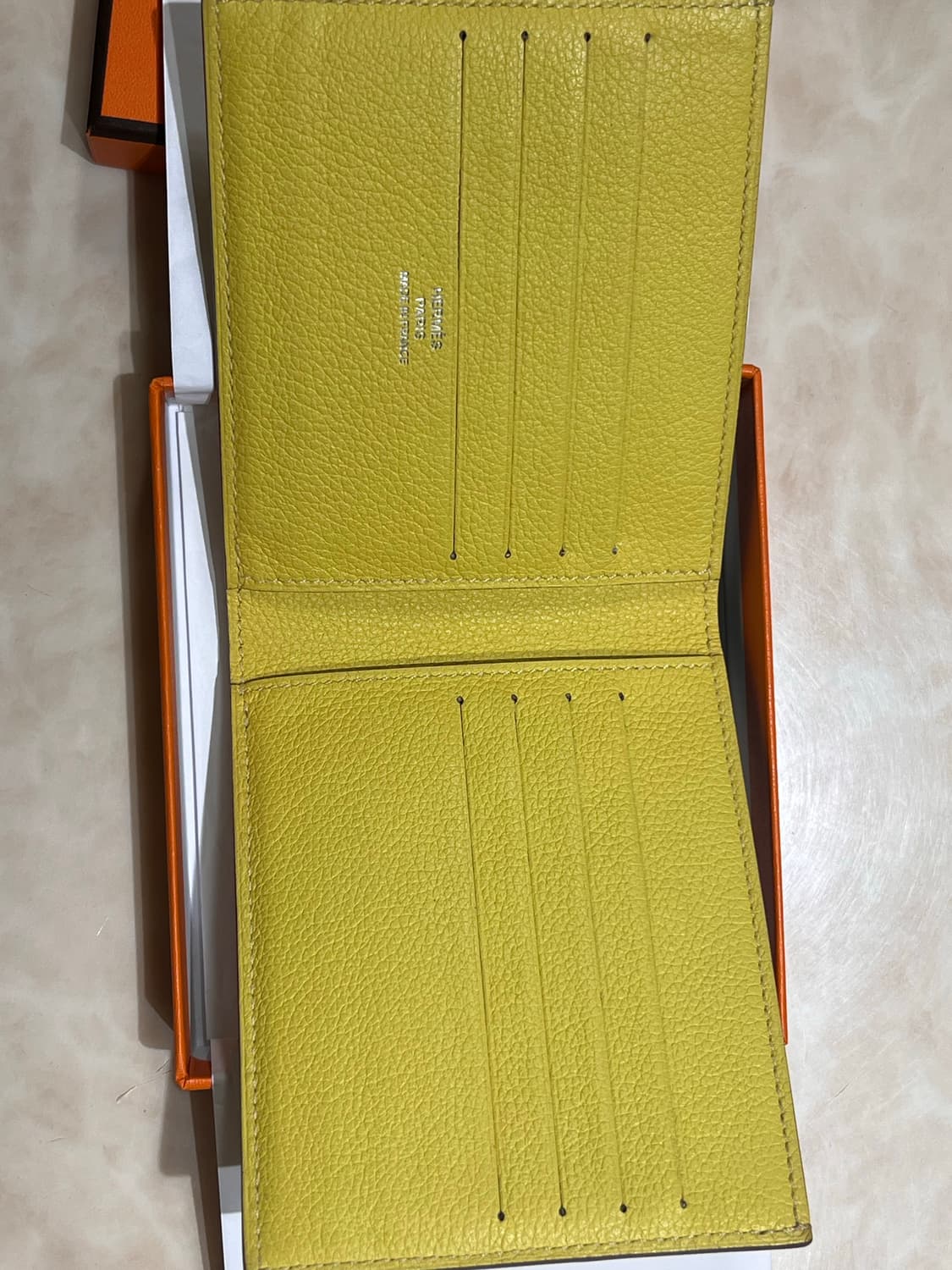 에르메스 반지갑 레몬 상품이미지3