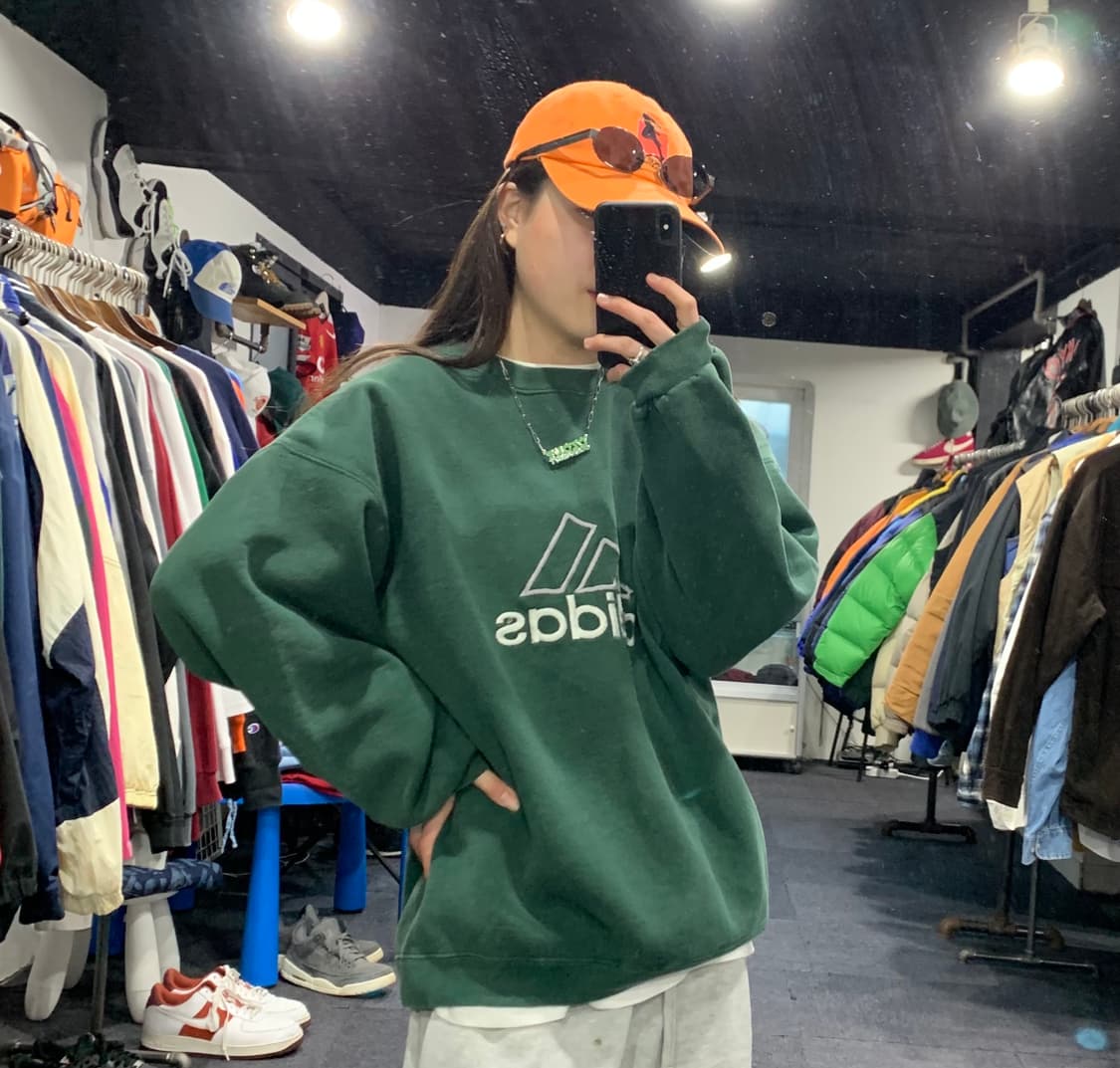 90’s 아디다스 스웻셔츠 상품이미지4