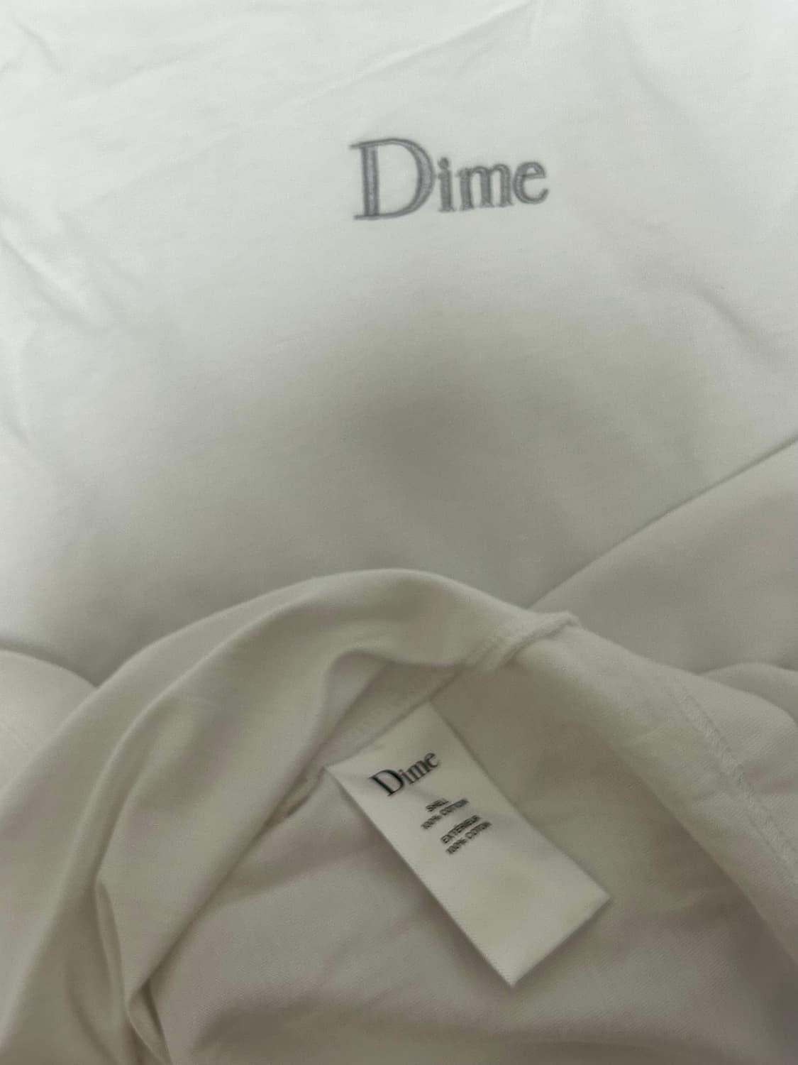 DIME 다임 스몰 로고 반팔티 2XL 상품이미지3