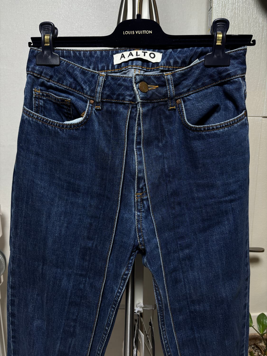 Aalto 데님 슬림팬츠  상품이미지3