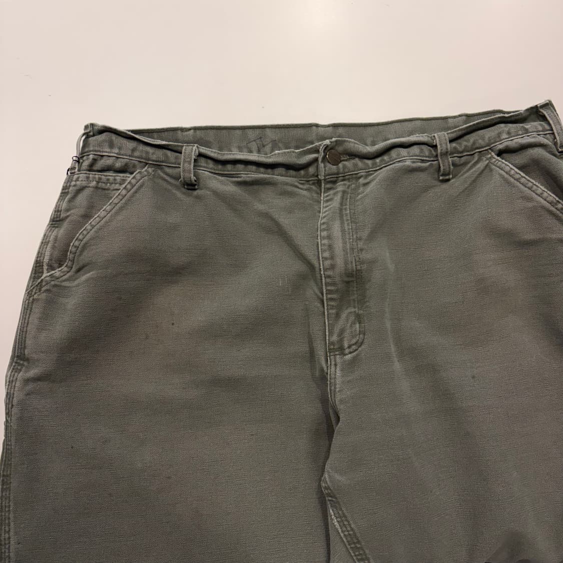 [40x30] 칼하트 B11 MOS 카키 카펜더 워크 팬츠 D732 상품이미지5