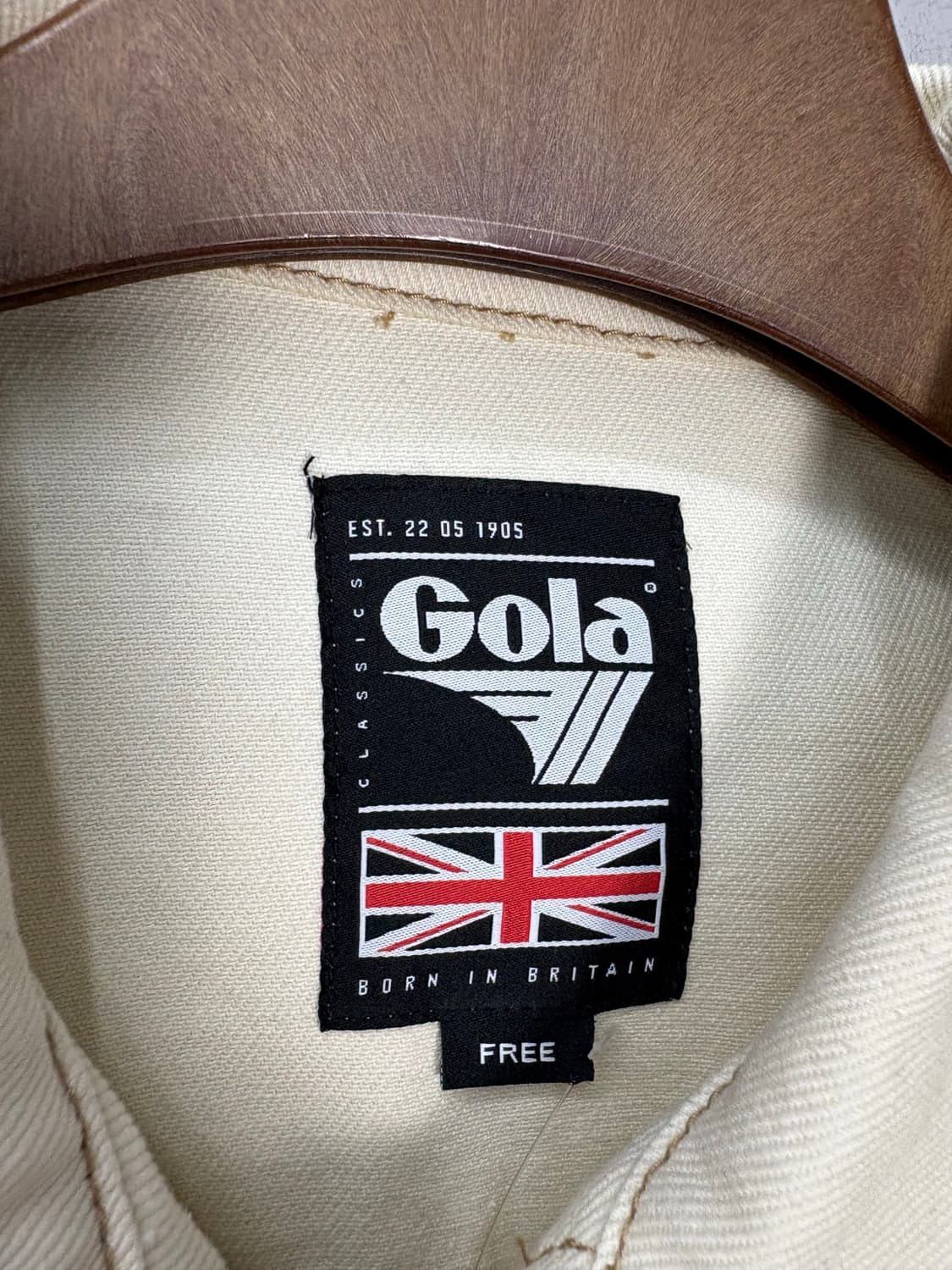 골라 W 크롭 트러커 아이보리 데님 자켓 A2798 상품이미지5