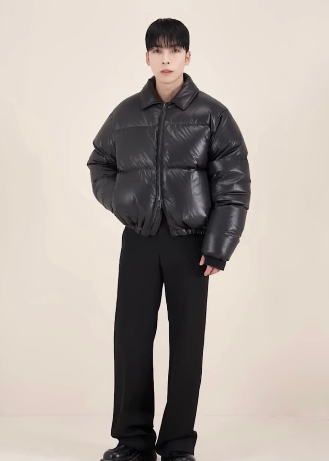 KKST 에드리엘로스 카라 덕다운 숏 패딩 상품이미지1