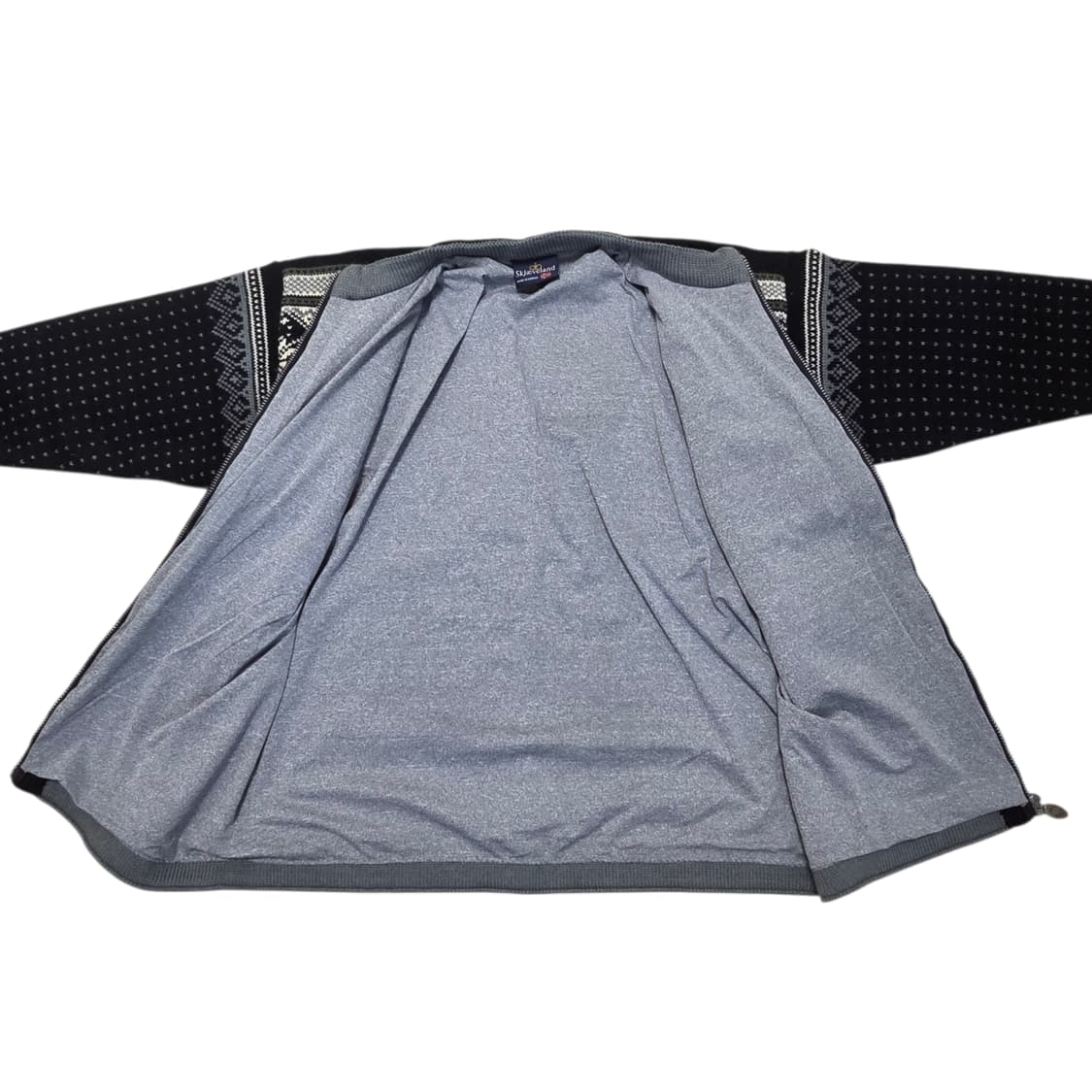 Skjaeveland 스예벨란드 노르딕 울 집업 후리스 자켓 상품이미지3