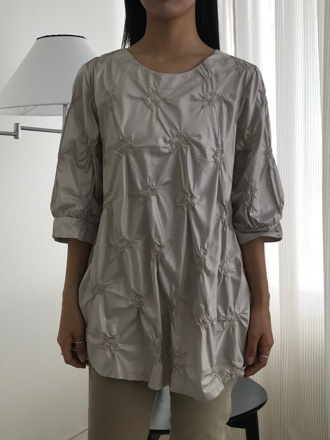 Silky Crumple mini dress 상품이미지5