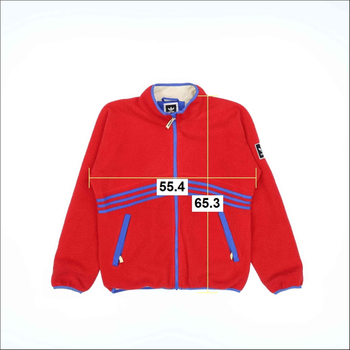 L 아디다스 쉐르파 풀집업 자켓 N7199 상품이미지6