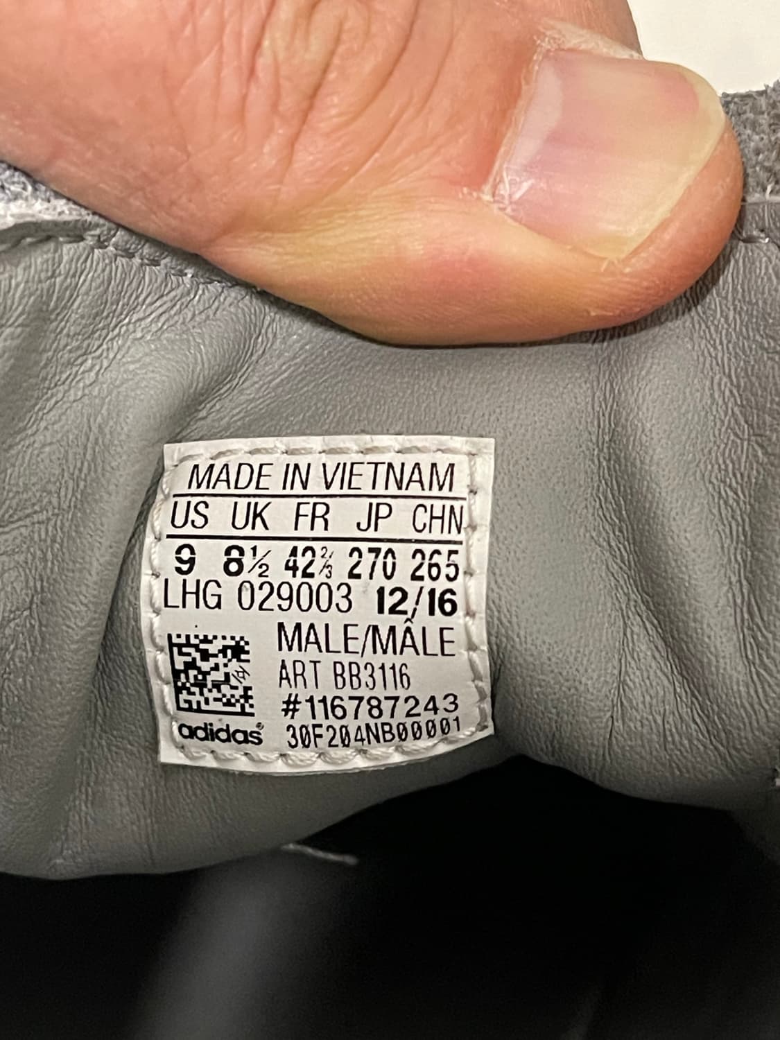 아디다스 캠퍼스 윙스 엔드 혼스 쉬프트 그레이 BB3116  270 상품이미지10