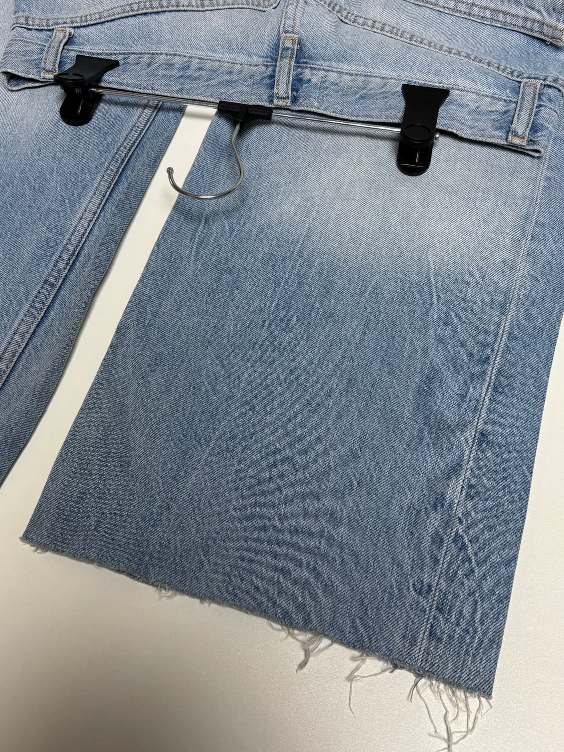 ZARA 연청 와이드 데님 팬츠 (40사이즈) 상품이미지6