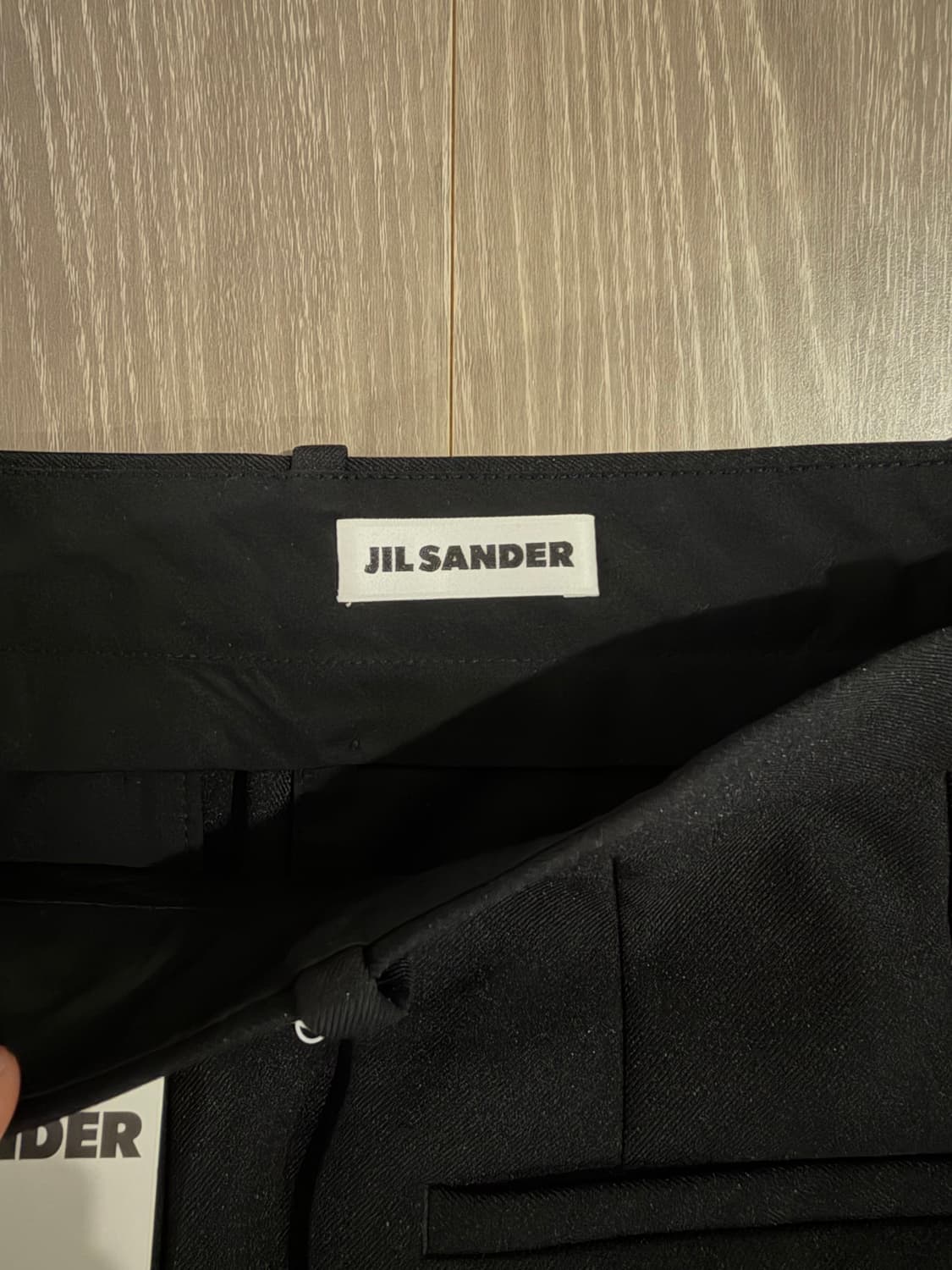 Jil sander 질샌더 사이드 지퍼 테이퍼드 슬랙스 50 상품이미지2
