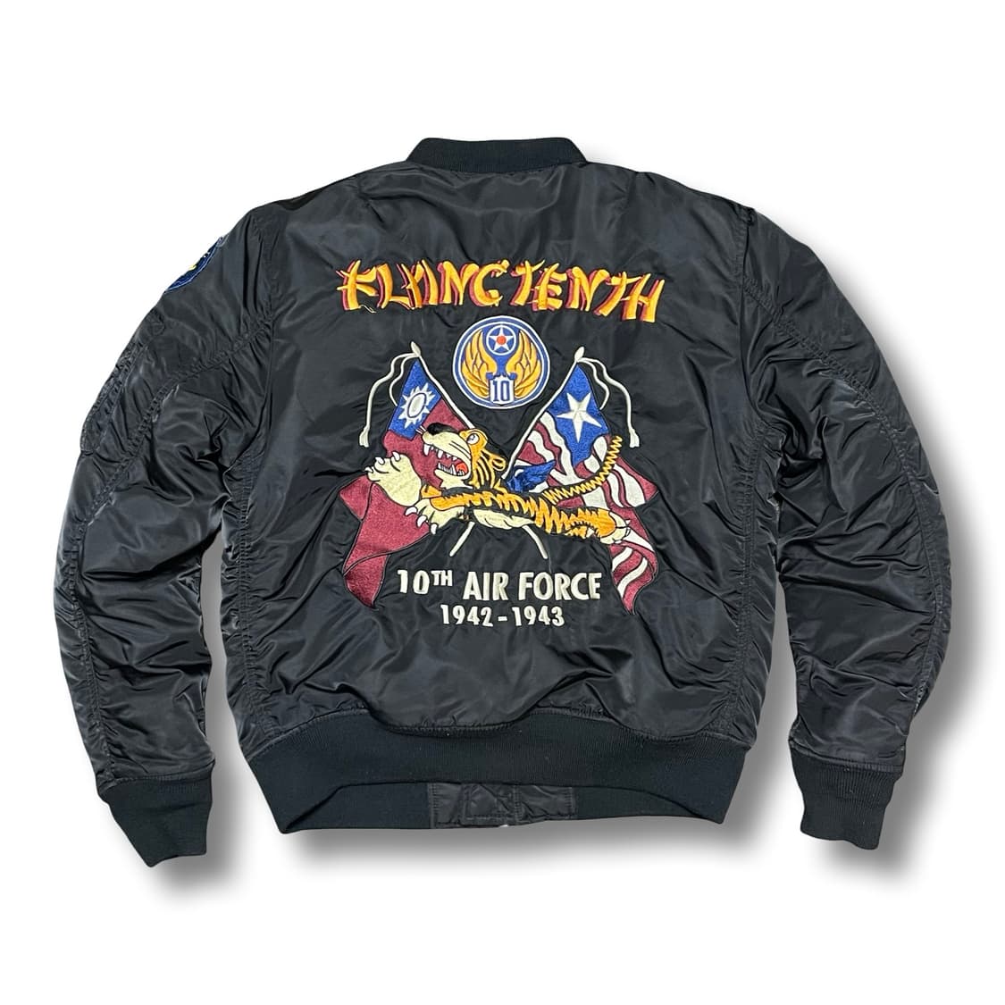 [L] 쇼트 Shott 10th Air Force ma-1 항공점퍼 상품이미지7