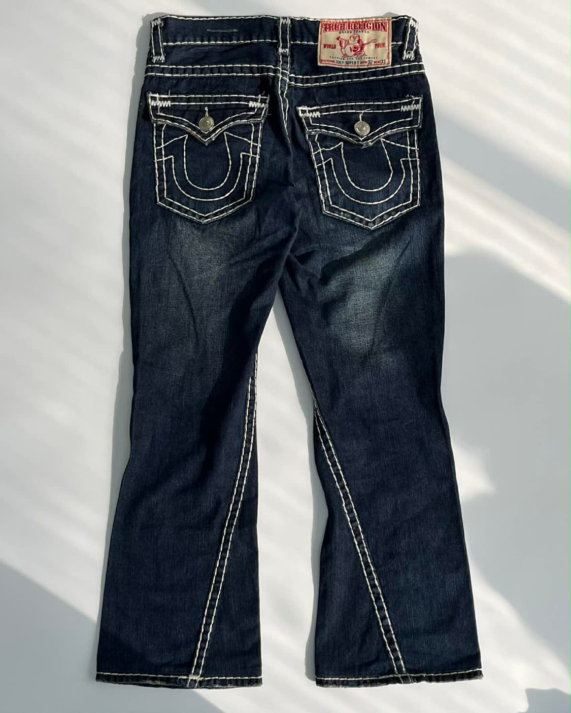 트루릴리젼 조이 슈퍼T 부츠컷 데님 플레어진 팬츠 상품이미지3