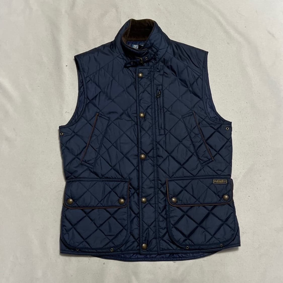 M 폴로랄프로렌 네이비 퀼팅 베스트 상품이미지2