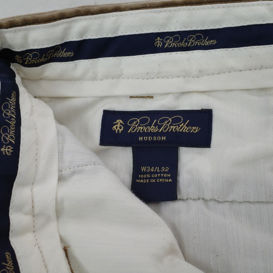 브룩스 브라더스 허드슨 오리 자수 코듀로이 팬츠 W34  상품이미지4