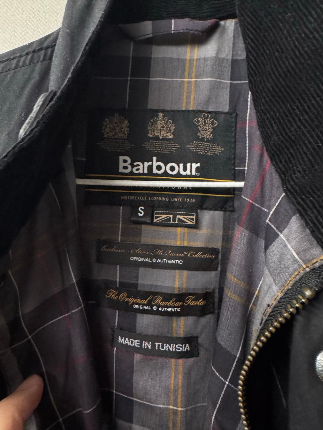 바버 인터내셔널 X 스티브 맥퀸 자켓 S 상품이미지5