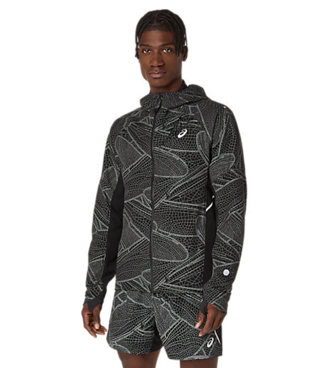 (L) 아식스 맨 리미티드 시리즈 라이트쇼 자켓 퍼포먼스 블랙 상품이미지1