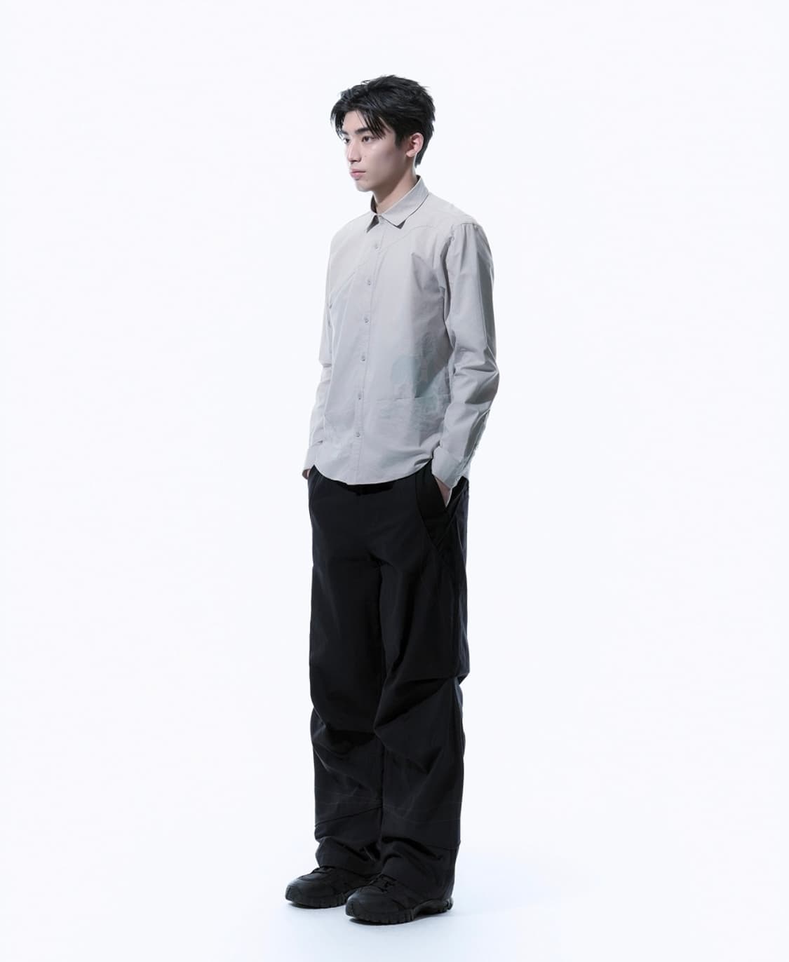 Sansan Gear Visional Pocket Shirts Grey 상품이미지1