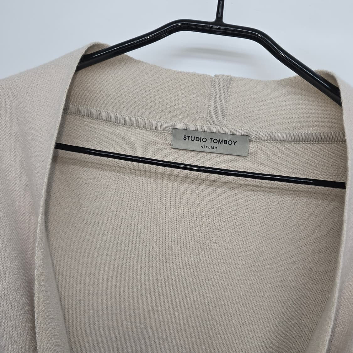 STUDIO TOMBOY ATELIER롱 로브 울 블렌드 코트 상품이미지4