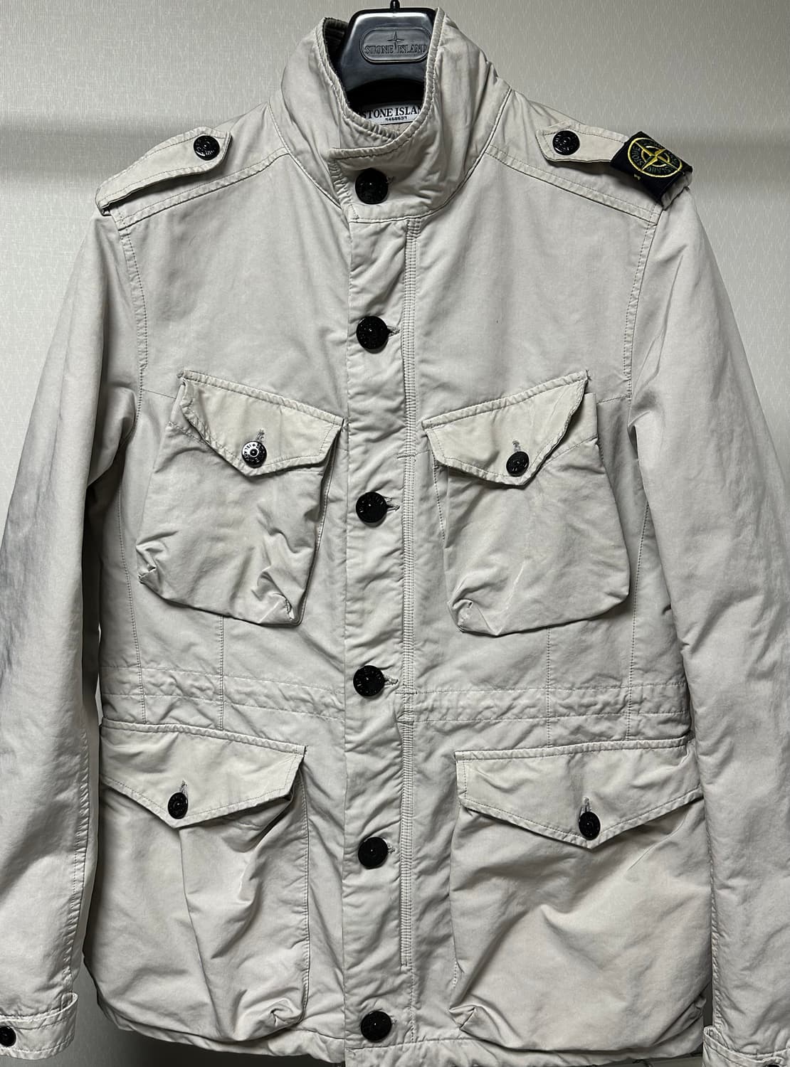 스톤아일랜드 다비드 tc 견장와펜 자켓 L(105) 국내판 상품이미지1