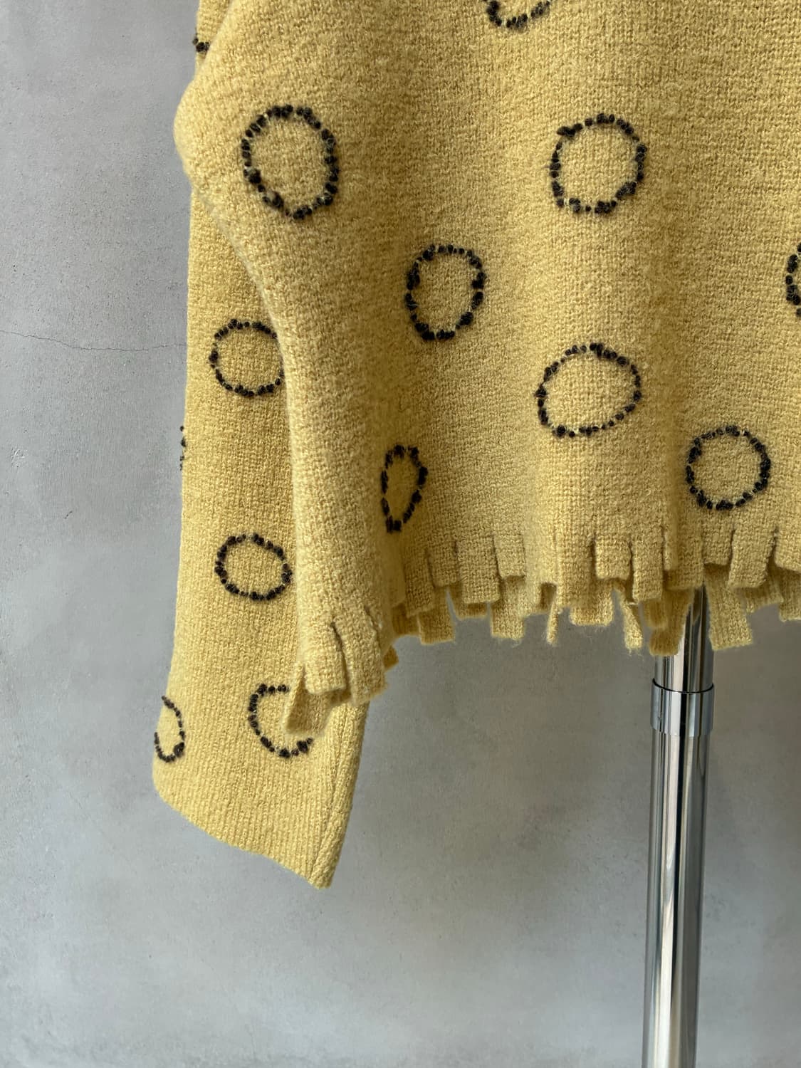 이세이 미야케 IS 니트 집업 상품이미지5