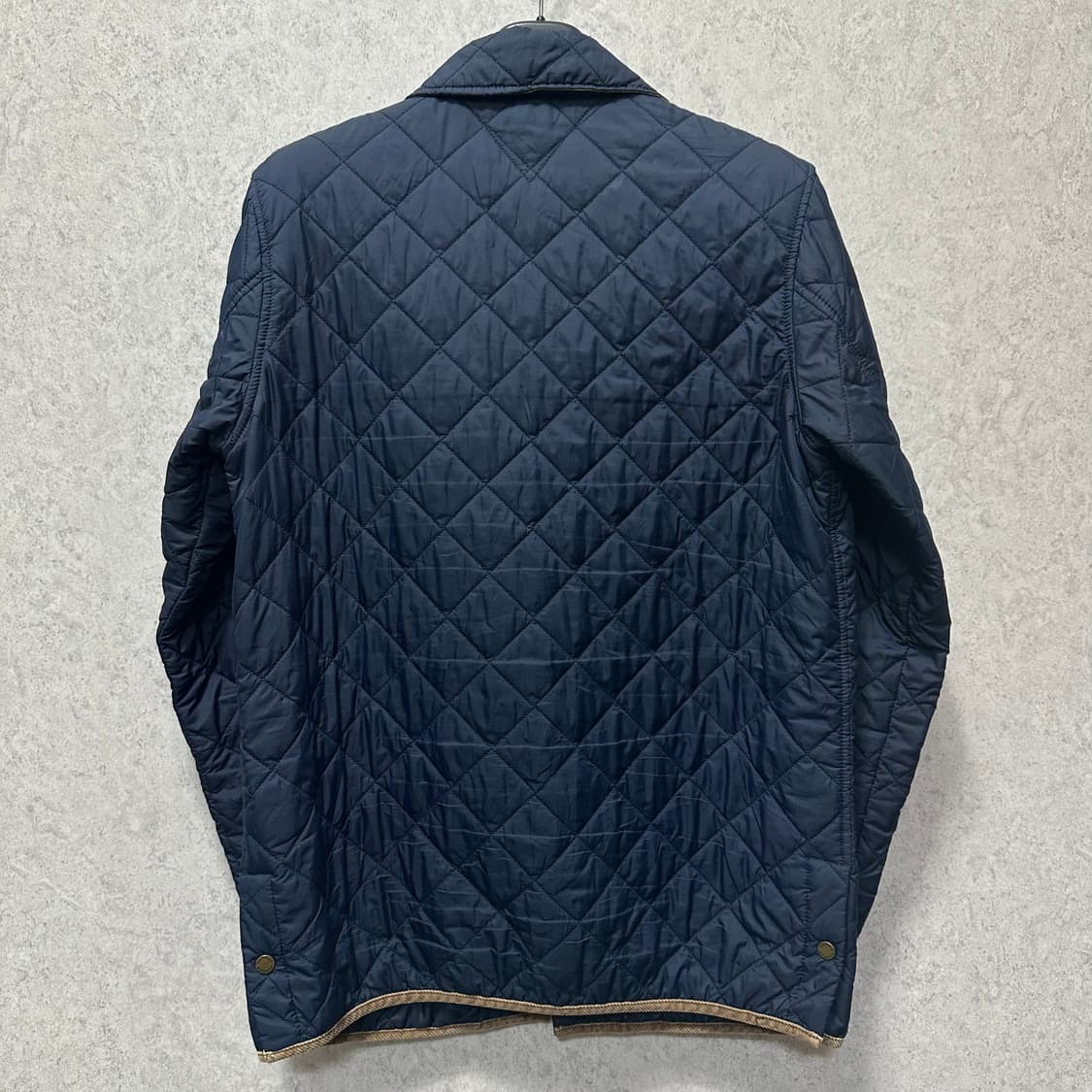 100 타미힐피거 남자 포인트카라 누빔 퀄팅패딩 상품이미지2