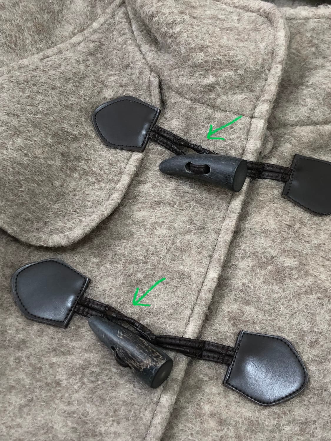 reflect 울 혼방 더플코트 상품이미지8