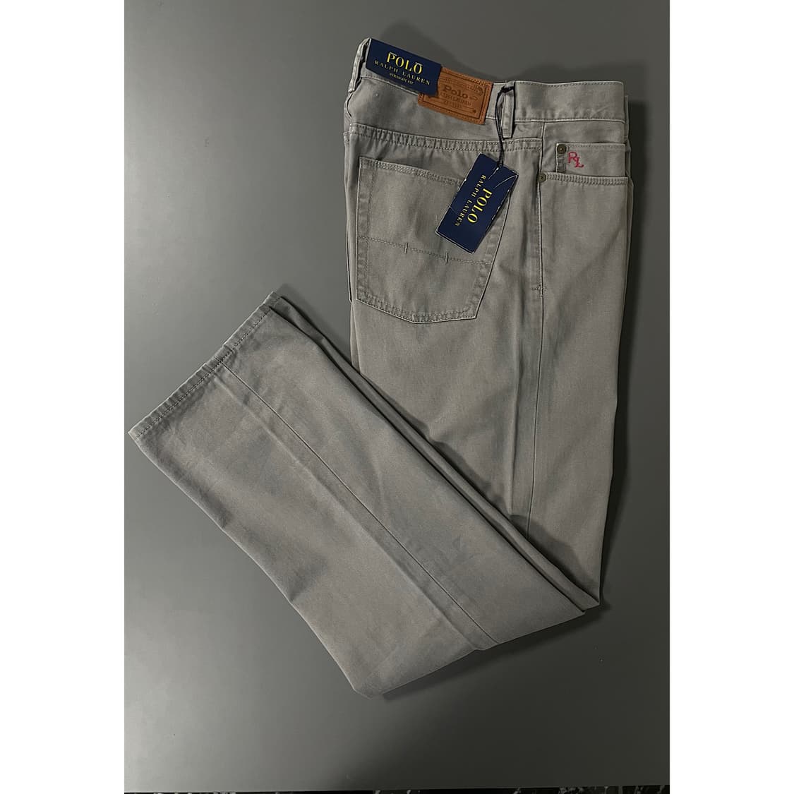 [29] [새상품] 폴로 랄프로렌 피그먼트 코튼 슬림핏 치노 팬츠  상품이미지1