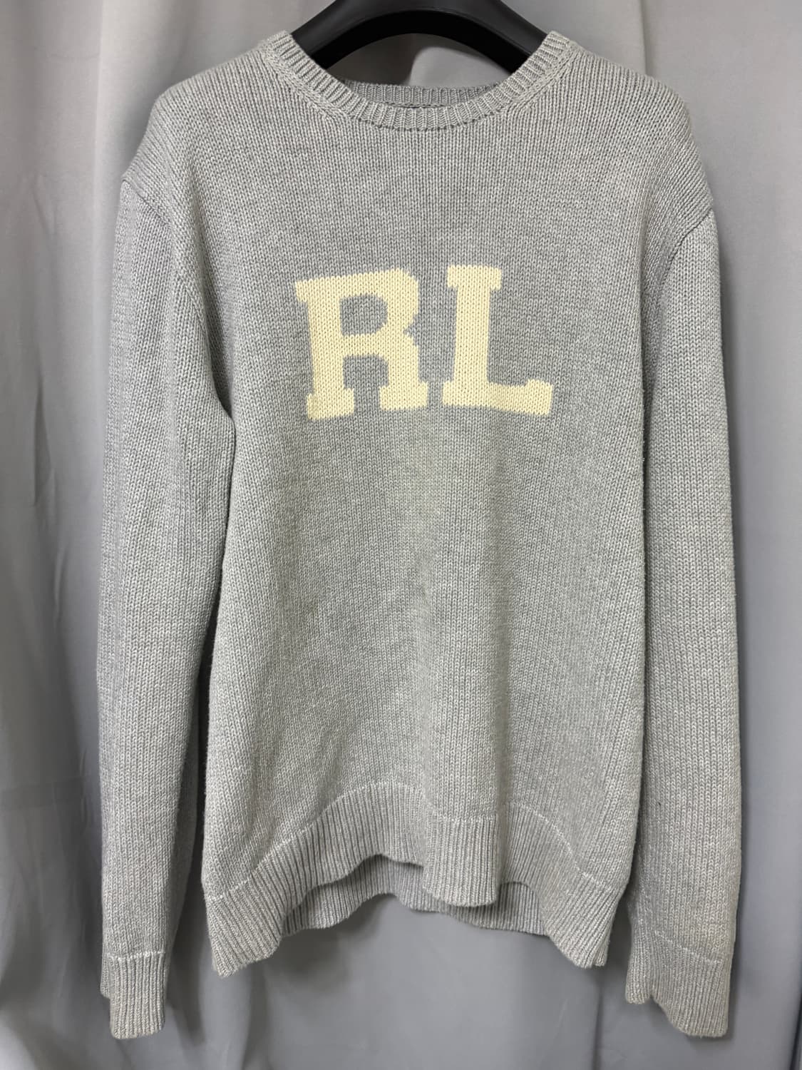 폴로 랄프로엔 RL 니트 그레이 L 상품이미지1