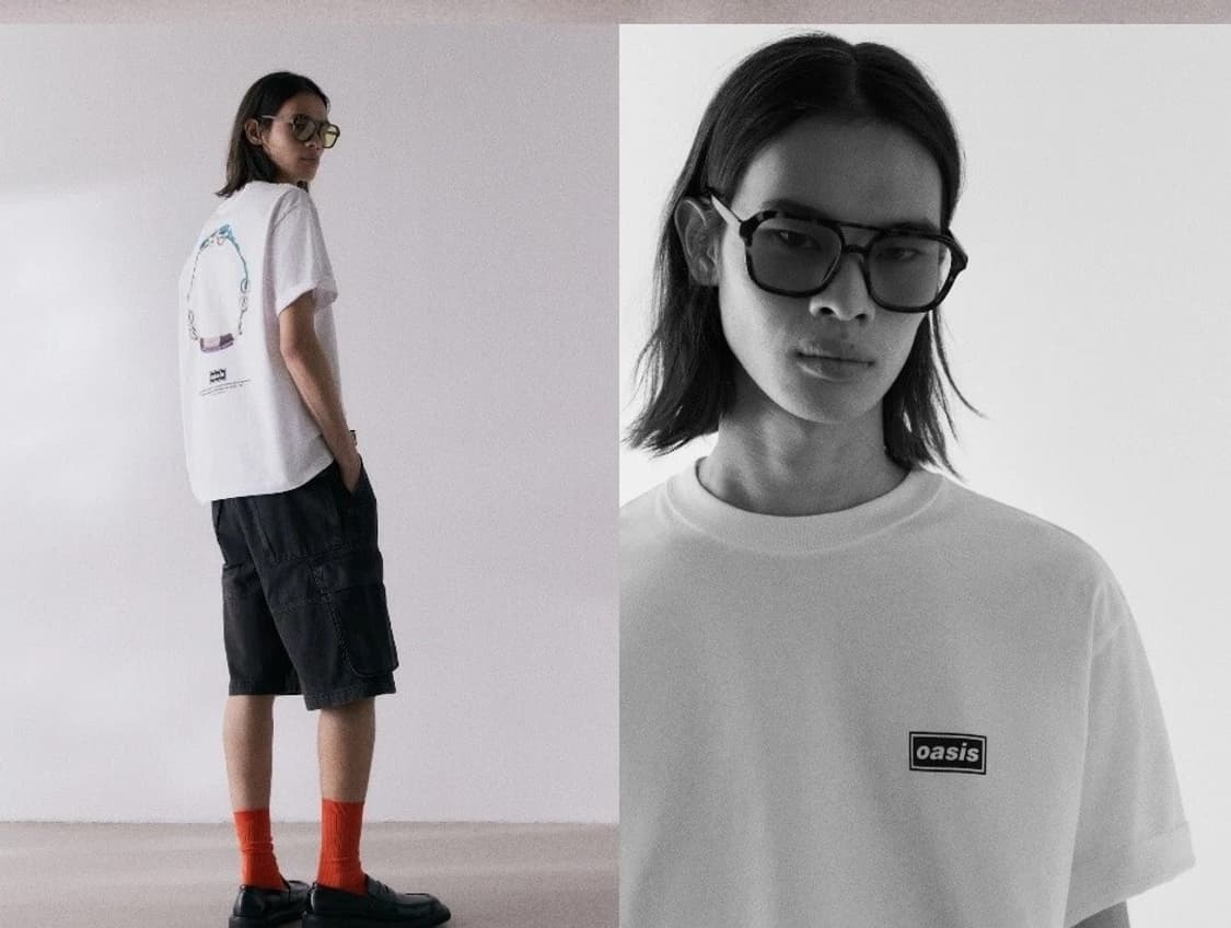 미개봉신품) 오아시스 x h&m 루즈핏 티셔츠 M 상품이미지1