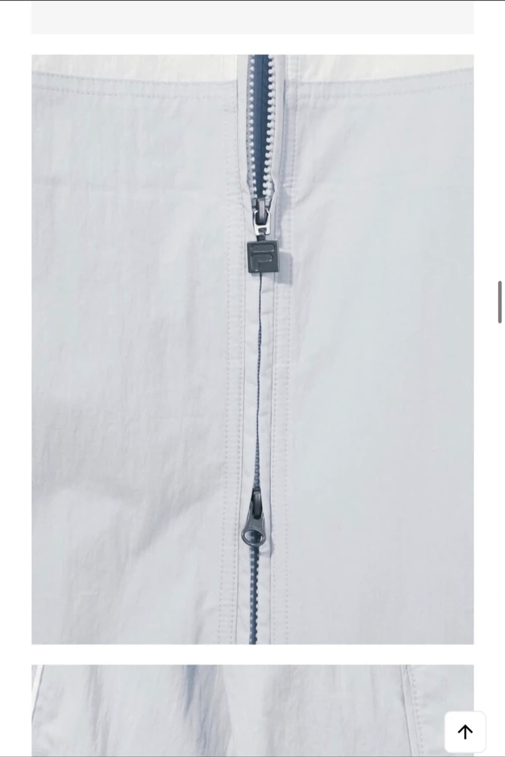휠라 바람막이 블루 85 새상품 (139000원) 상품이미지4