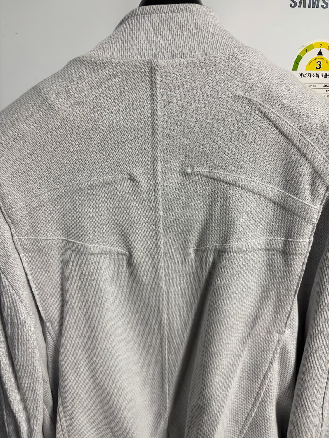 일류 axis jersey 라이트 그레이 상품이미지2